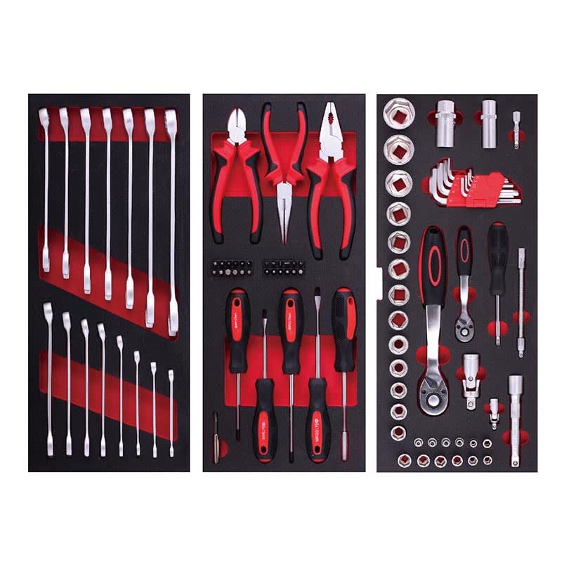 CAJA DE HERRAMIENTAS 1/2 92 piezas