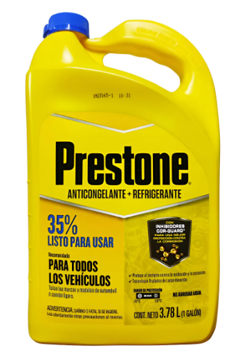 Anticongelante Refrigerante Prestone 35% Corguard